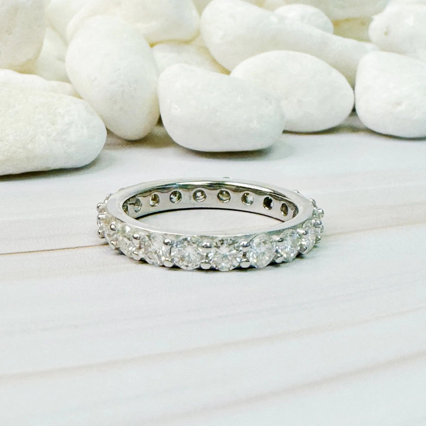 Stacked Diamond Row Ring