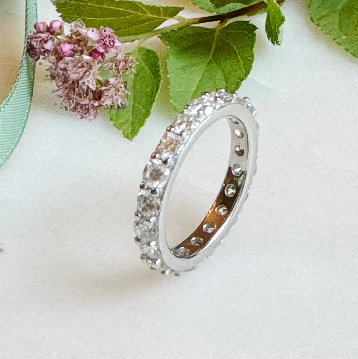 Stacked Diamond Row Ring
