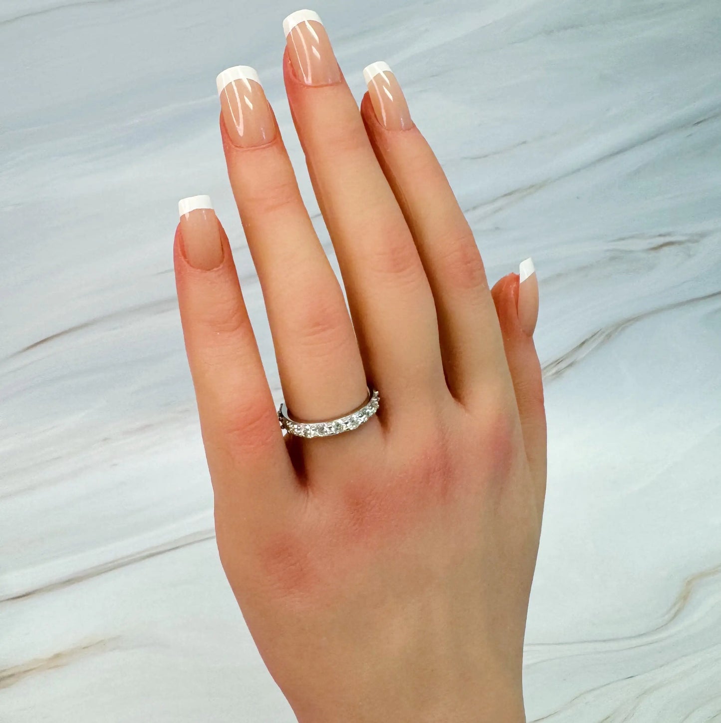 Stacked Diamond Row Ring