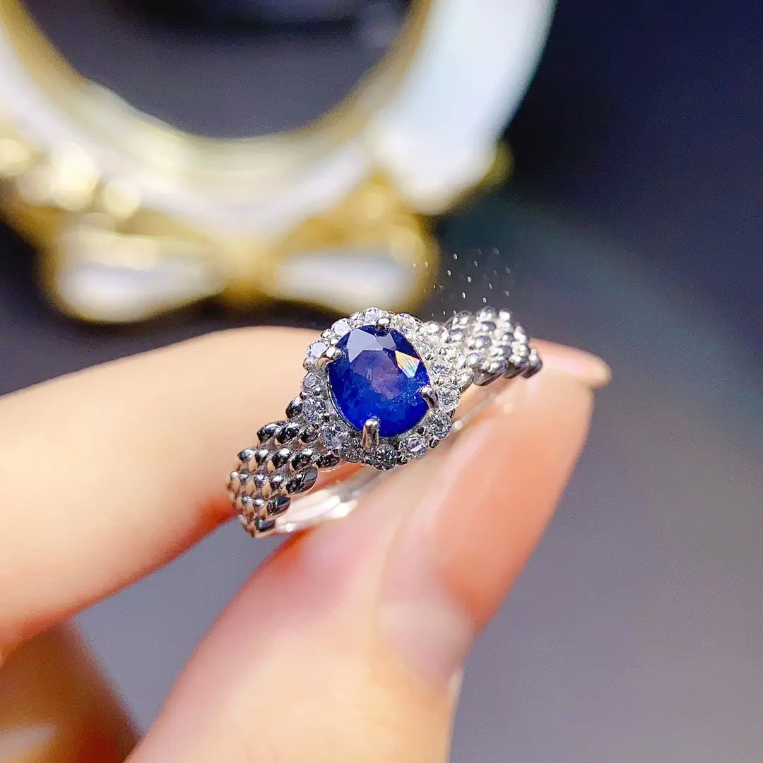 Elegant Sapphire Ring