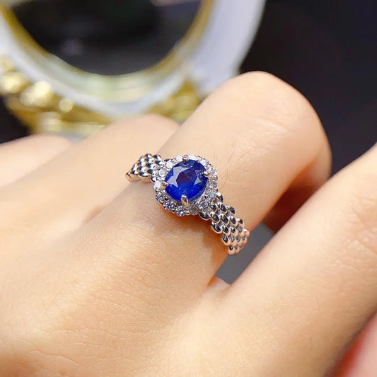 Elegant Sapphire Ring